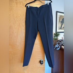 Banana Republic Ryan Cropped Navy Dress Pants 6P